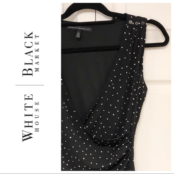 White House Black Market Tops - JUST IN❗️WHITE HOUSE BLACK MARKET POLKA DOT TOP